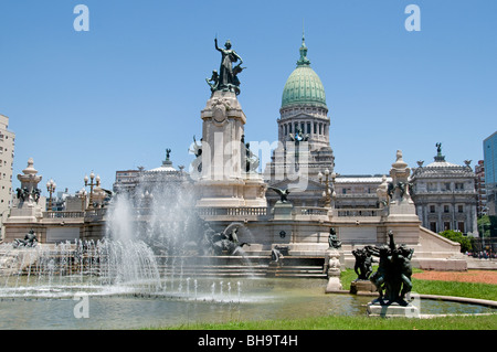 Palacio del Congreso des congrès de Buenos Aires Argentine Monserrat gouvernement Banque D'Images