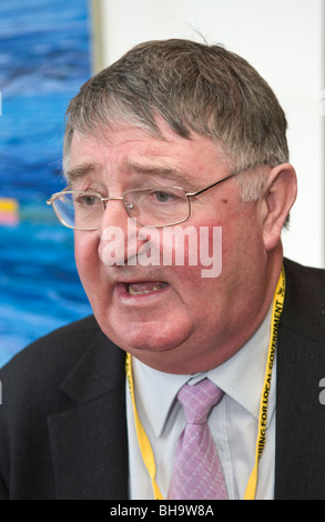 Roger Williams MP Welsh démocrate libéral Député de Brecon et Radnorshire photographié à la conférence des parties à Swansea Banque D'Images