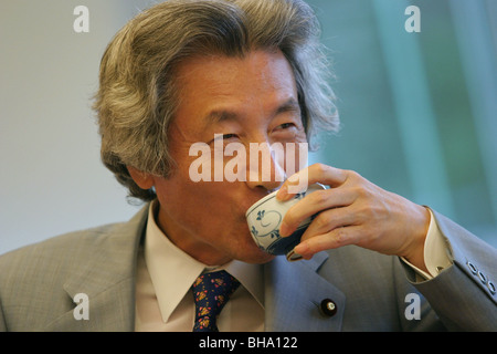 Junichiro Koizumi, (ancien) Premier Ministre du Japon, Tokyo, Japon. 27.09.05 Banque D'Images