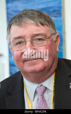 Roger Williams MP Welsh démocrate libéral Député de Brecon et Radnorshire photographié à la conférence des parties à Swansea Banque D'Images