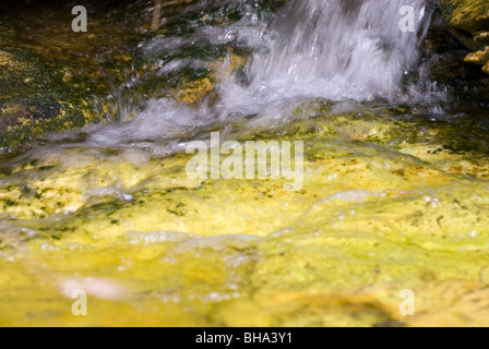 Les montagnes offrent de Chimanimani certains randonneurs du moins l'embarras des aires de nature sauvage dans le sud de l'Afrique. Banque D'Images