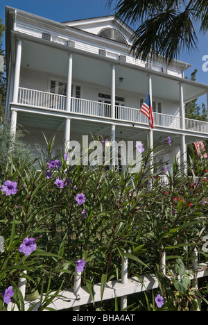 Historique de la maison à Beaufort, Caroline du Sud, USA Banque D'Images