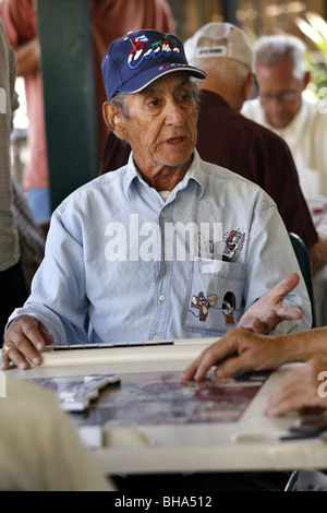 Maximo Gomez Park aka Domino Park, Little Havana, Miami, USA Banque D'Images