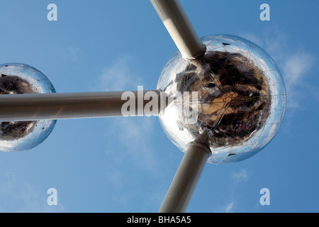 L'Atomium, Bruxelles, Belgique. Construit en 1958 et conçu par André Waterkeyn. Banque D'Images