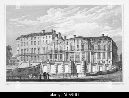 Palais de St Cloud, Vue du Midi Banque D'Images