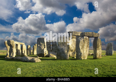 La plaine de Salisbury Wiltshire Stonehenge Banque D'Images