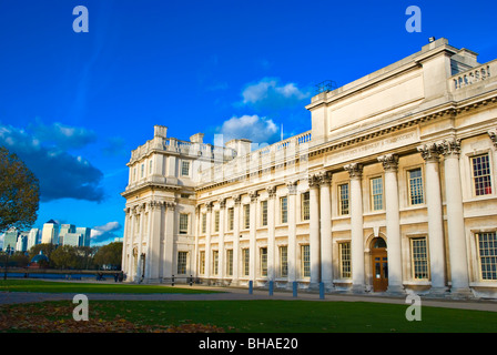 Le roi Charles Cour Maison de l'amiral Trinity College of Music de Londres Greenwich Angleterre Angleterre Europe Banque D'Images