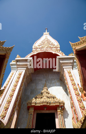 Wat Temple de Chalong à Phuket Banque D'Images