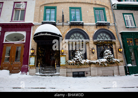 Le Saint Amour dans la vieille ville de Québec, Canada Banque D'Images