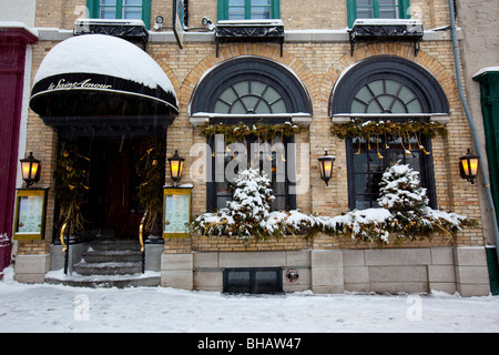 Le Saint Amour dans la vieille ville de Québec, Canada Banque D'Images