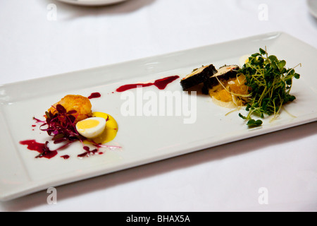 Apéritif du Saint Amour dans la vieille ville de Québec, Canada Banque D'Images