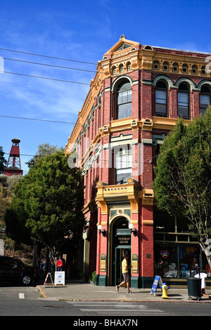 James et Hastings bâtiment construit 1889, Water Street, Port Townsend, Washington USA Banque D'Images