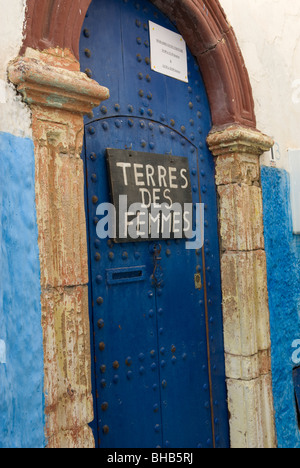 Terre des Femmes, la Kasbah des Oudaias, Rabat, Maroc. Banque D'Images