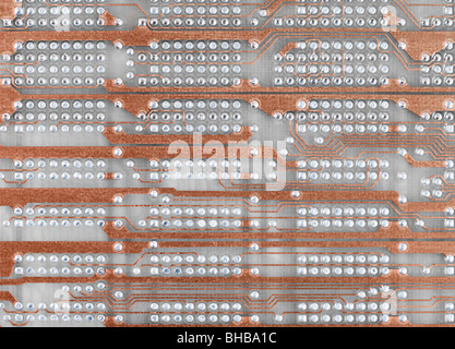 Carte électronique de haut profil technologique Banque D'Images