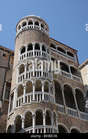 Scala Contarini del Bovolo, palace, Venise, Vénétie, Italie, UNESCO Banque D'Images
