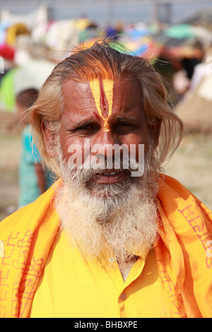 Pilgrim à Diwahli festival à l'Inde Banque D'Images