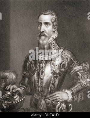 Fernando Álvarez de Toledo y Pimentel, 3e duc d'Alba, 1507 à 1582. L'Espagnol général et gouverneur des Pays-Bas espagnols. Banque D'Images