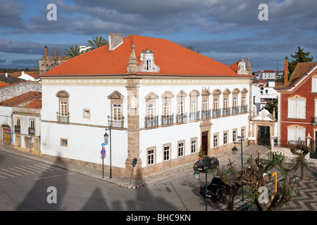 Alamo Palace en Alter do Chão, district de Portalegre. Le Portugal. Banque D'Images