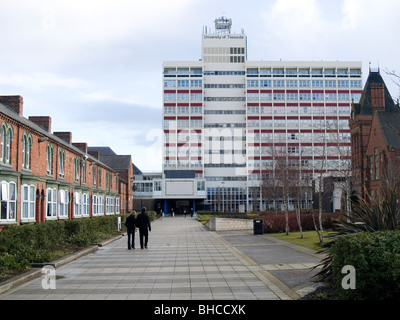 Bâtiment de l'université de Teesside à Middlesbrough England UK Banque D'Images