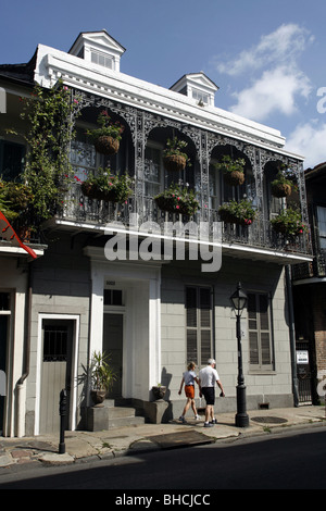 Quartier français, la Nouvelle Orléans, Louisiane, USA Banque D'Images