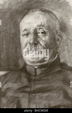 Le général de Castelnau, 1851 - 1944. Soldat français. Banque D'Images