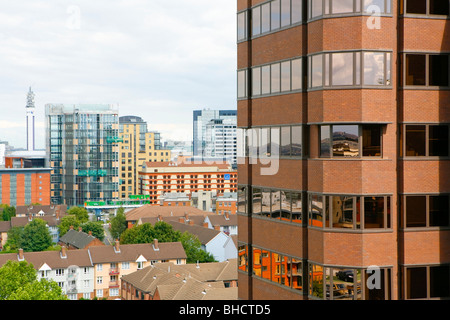 1 Hagley Road building sur Broad Street, Birmingham. Banque D'Images