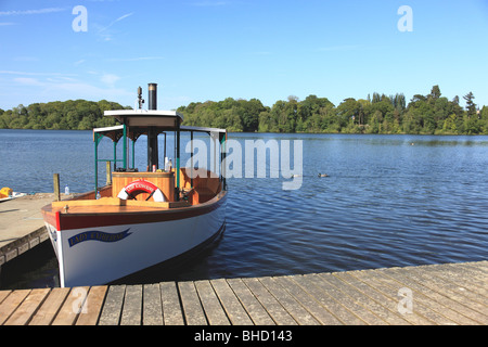Bateau ou yacht "vapeur plaisir Lady Katherine" à la simple à Ellesmere, Shropshire Banque D'Images