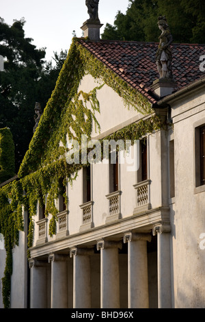 L'Europe, Italie, Vénétie, Vicence, Villa Valmarana Lisiera, Andrea Palladio, jardin, Patrimoine Mondial de l'architecture, l'histoire. Banque D'Images