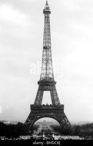 Géographie / voyages, France, Paris, Tour Eiffel, vue, vers 1940, Banque D'Images