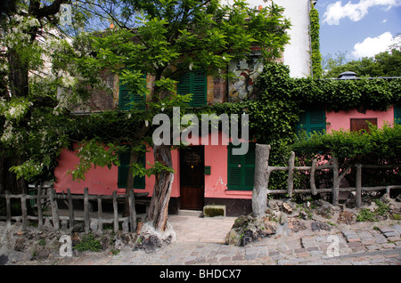 Au Lapin Agile, 22 rue des Saules, Montmartre, Paris Banque D'Images