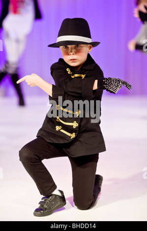 Défilé de mode pour enfants à Copenhague International Fashion Fair Banque D'Images