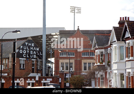 Craven Cottage, accueil de Fulham Football Club Banque D'Images