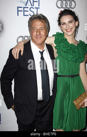 DUSTIN HOFFMAN LIANE BALABAN FESTIVAL 2008 DERNIÈRE CHANCE D'HARVEY. PREMIERE HOLLYWOOD Los Angeles CA USA 08 novembre 2008 Banque D'Images