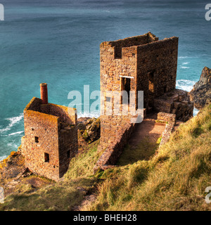 Botallack Cornwall mine Banque D'Images