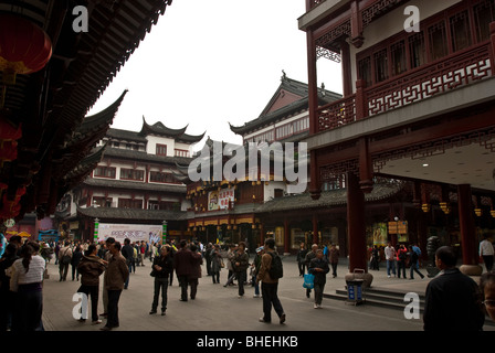 Yu Garden Bazaar à Shanghai, Chine, Asie Banque D'Images