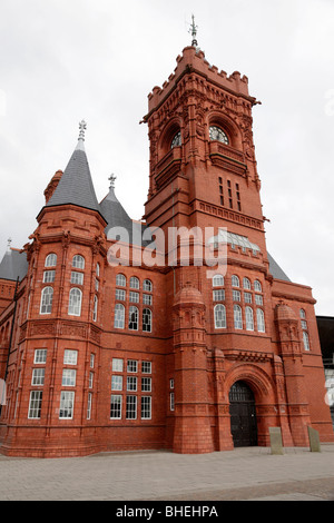 L'extérieur de la construction d'un 1 e année pierhead bâtiment classé l'un des plus familiers de Cardiff, Cardiff Bay wales uk historique Banque D'Images