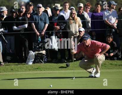 STEVE STRICKER USA 18ème trou Pacific Palisades LOS ANGELES CA USA 07 Février 2010 Banque D'Images