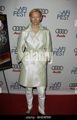 Hommage à Tilda Swinton Tilda Swinton l'AFI FEST 2008 HOLLYWOOD Los Angeles CA USA 05 novembre 2008 Banque D'Images