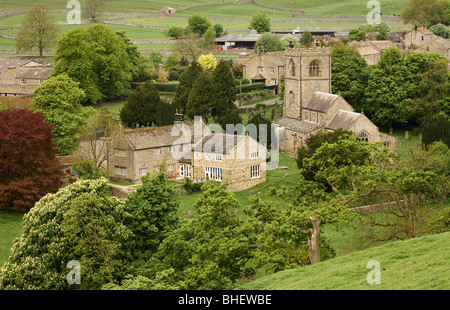 Burnsall, Wharfedale, Yorkshire, UK Banque D'Images