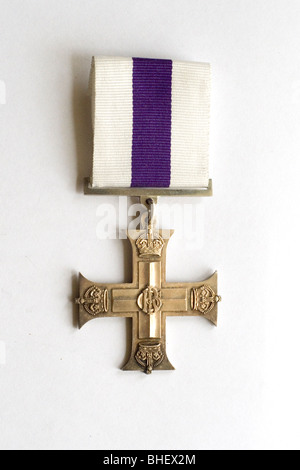 Croix militaire décerné à un officier qui a servi avec distinction en France dans la Première Guerre mondiale Banque D'Images