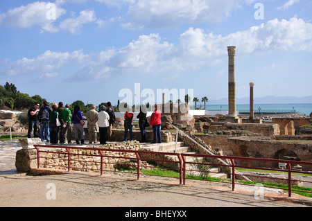 Thermes d'Antonin, Carthage, Tunis, Tunis, Tunisie Gouvernorat Banque D'Images