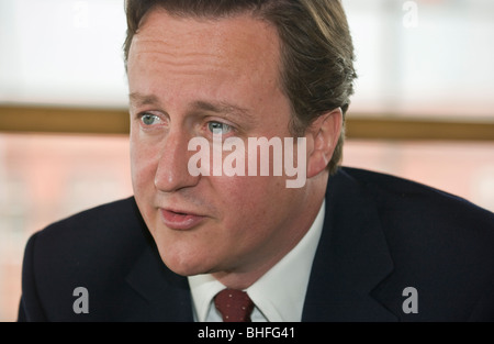 David Cameron MP pour Witney et chef du Parti conservateur Banque D'Images