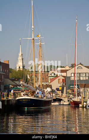 Bowen's Wharf à Newport RI Banque D'Images