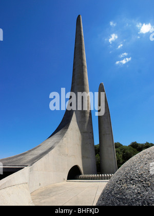 Glossaire sur l'Taal Monument à Paarl Wine Region près de Cape Town Western Cape Afrique du Sud Banque D'Images