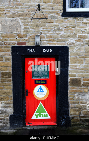 Auberge de jeunesse porte, Edmondbyers Banque D'Images