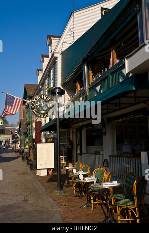 Le restaurant de l'hôtel dans Clarke Cooke NEWPORT RI Banque D'Images