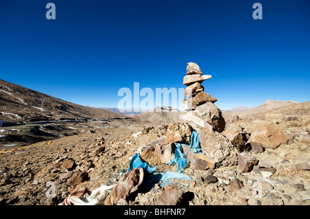 Parc national du mont Everest Tibet Chine Banque D'Images