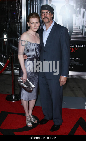 MIREILLE ENOS ALAN RUCK MESURES EXTRAORDINAIRES PREMIERE FILM HOLLYWOOD Los Angeles CA USA 19 janvier 2010 Banque D'Images