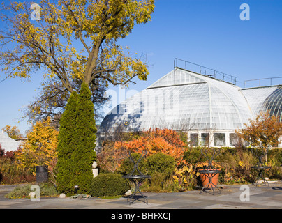 Garfield Park Conservatory à Chicago. Banque D'Images