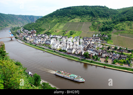 Une excursion en bateau sur le Rhin Banque D'Images